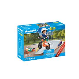 Playmobil Skater z rampą 71798