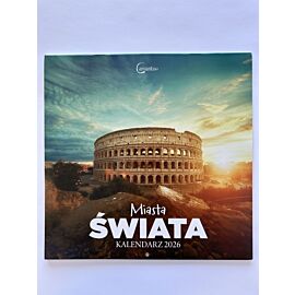Kalendarz 2026 ścienny Miasta Świata