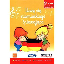 Uczę się niemieckiego śpiewająco - książka z piosenkami, 3-6 lat