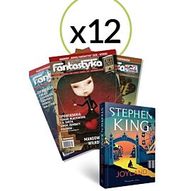 Nowa Fantastyka - Prenumerata roczna z książką "Joyland (ilustrowane brzegi)" w prezencie