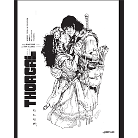 Thorgal - Wydanie zbiorcze - tom 4 - wersja czarno-biała